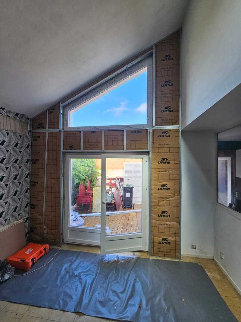 Isolation intérieure des murs APRES